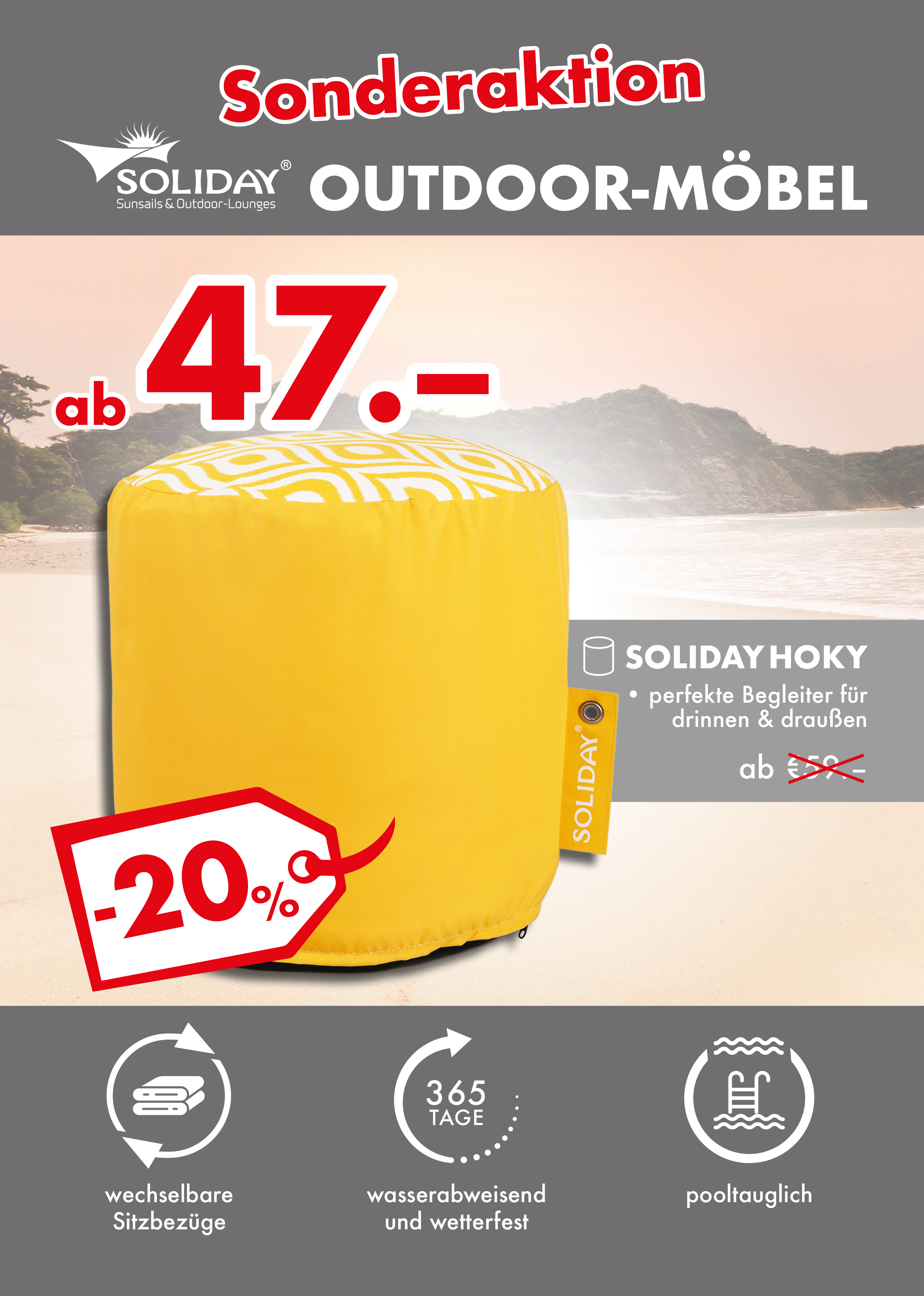 Sonderaktion Outdoormöbel Hokey Sonderaktion Outdoormöbel Hokey