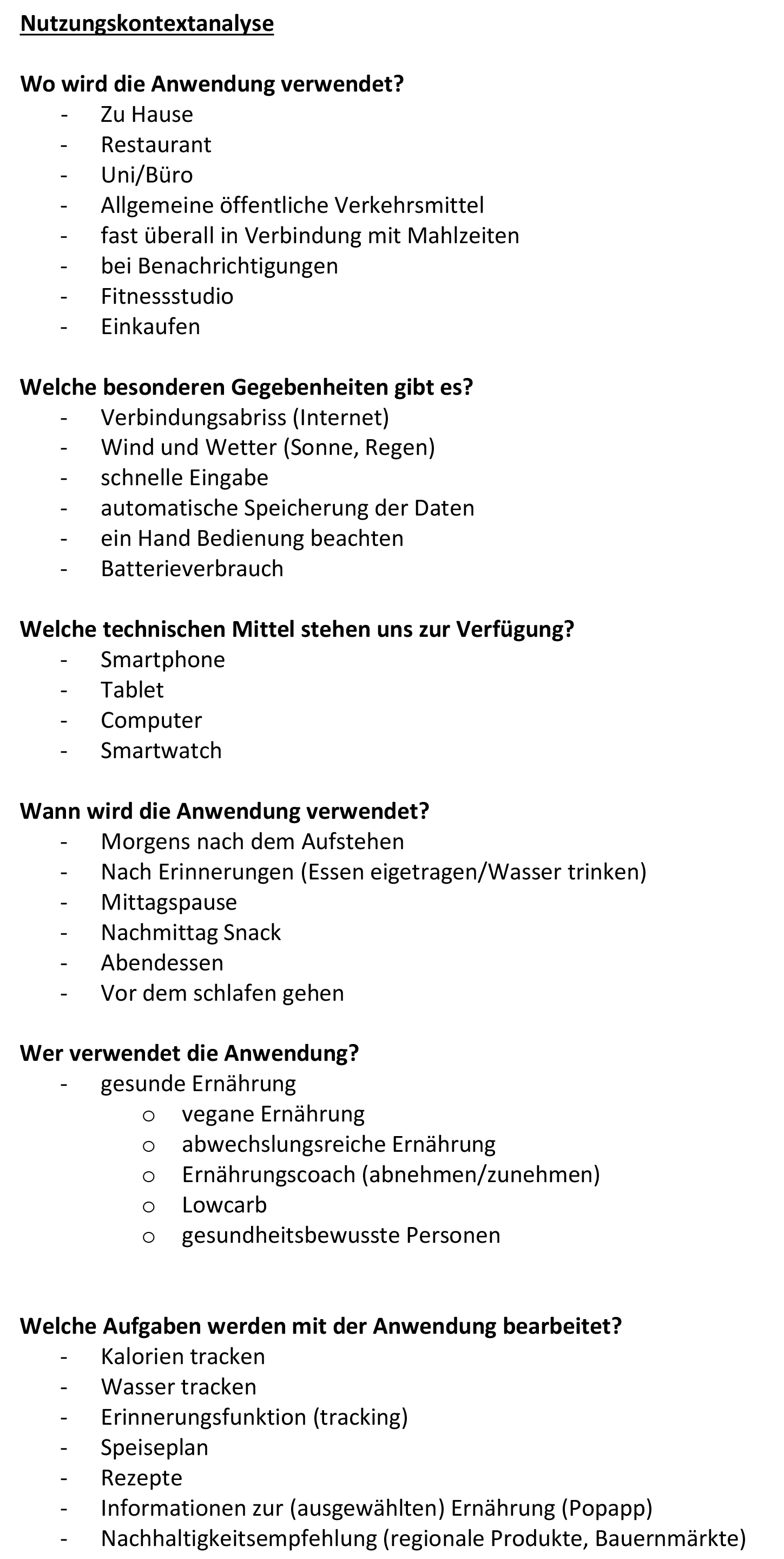 Nutzungskontextanalyse